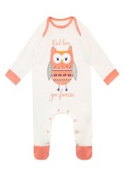 Harry Bear Nighttime Owl Sleepsuit