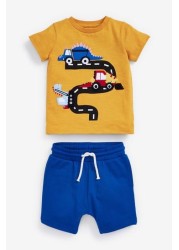 4 Pack T-Shirt and Short Set (3mths-7yrs)