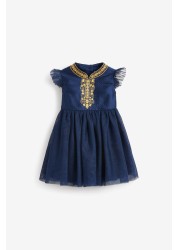 Baby Embroidered Occasion Dress (0mths-2yrs)