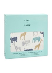 aden + anais Green Dream Silky Soft Expedition Blanket