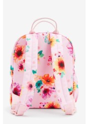 Baker by Ted Baker Pink Floral Backpack