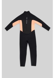 Animal Black Girls Full Wetsuit