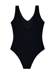 Hype. Black Script Swimsuit