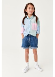 Mom Denim Shorts (3-16yrs)