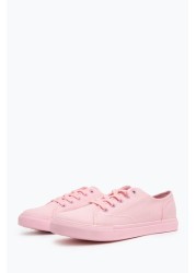 Hype. Kids Pink Pump Trainers