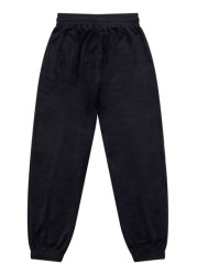 Juicy Couture Black Quilted Loose Joggers