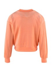 Juicy Couture Orange Velour Crew Neck Sweatshirt