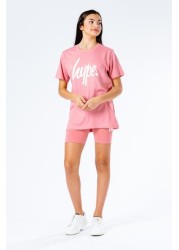 Hype. T-Shirt and Cycling Short Loungewear Set