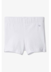 Hatley White Bicycle Shorts