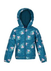 Regatta Green Peppa Pig Muddy Puddle Waterproof Jacket