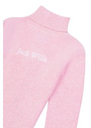 Jack Wills Pink Rollneck Jumper