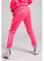 Juicy Couture Pink Velour Slim Joggers