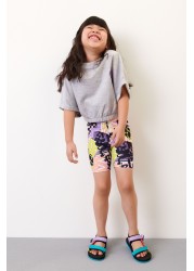 T-Shirt And Cycle Short Set (3-16yrs)