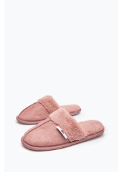 Hype. Girls Mule Faux-Fur Slippers