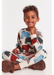 Lindex Kids Printed Top & Bottoms Co-Ord Set