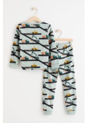 Lindex Kids Printed Top & Bottoms Co-Ord Set