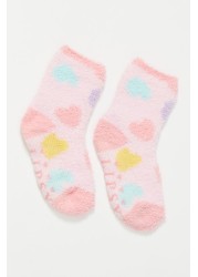 Lipsy 2 Pack Cosy Printed Socks