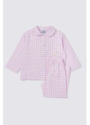 Trotters London Pink Freya Pyjamas