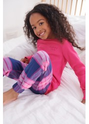 2 Pack Check Pyjamas (3-16yrs)