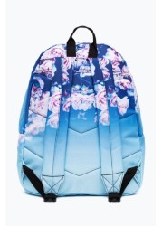 Hype. Girls Blue Multi Rose Fade Backpack