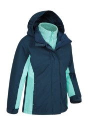 Mountain Warehouse Lightning 3 In 1 Kids Waterproof Jacket