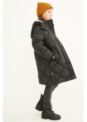 Shower Resistant Quilted Padded Coat (3-16yrs)