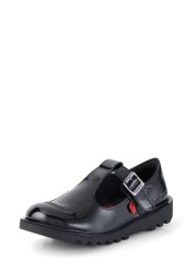 Kickers Juniors Patent Leather Kick-T Shoes