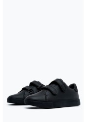 Hype. Kids Black Velcro Trainers