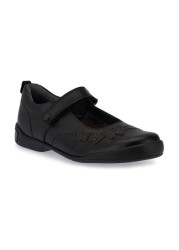 Start-Rite Pump Black Leather Mary Jane School Shoes