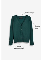 School V-Neck Cardigan (3-16yrs)