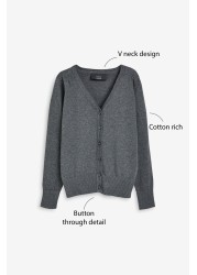 School V-Neck Cardigan (3-16yrs)