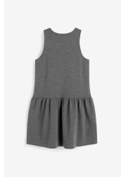 Jersey Drop Waist Pinafore (3-14yrs)