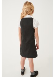 Zip Front School Pinafore (3-14yrs) Slim Fit