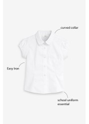 Puff Sleeve School Blouse (3-16yrs)