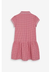 Drop Waist Gingham School Dress (3-14yrs)