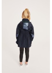 Baker by Ted Baker Navy Rain Mac Jacket