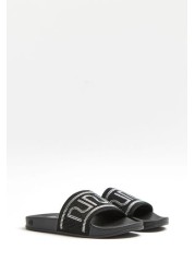 River Island Black Og Heat Seal Ri Sliders