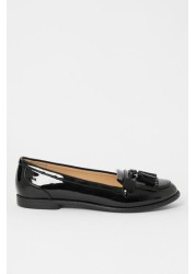 Lipsy Tassle School Loafer Flat Shoe(Older)