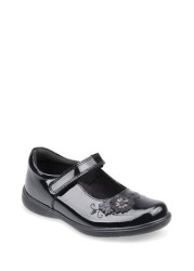 Start-Rite Wish Black Patent Leather School Shoes F Fit