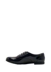 Start-Rite Talent Black Patent Leather Lace-Up Shoes