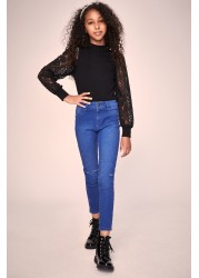 Lipsy Lace Sleeve Jumper