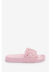 Baker by Ted Baker Pink Embossed Sliders