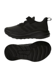 adidas Black Fortarun Youth + Junior Trainers