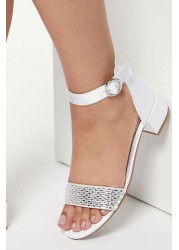 Lipsy Low Block Heel Occasion Sandals (Older)