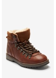 Thinsulate Lined Leather Boots