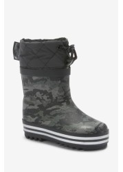 Warm Lined Cuff Wellies