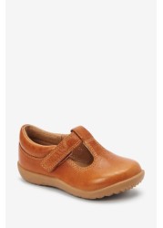 Little Luxe™ Leather T-Bar Shoes Standard Fit (F)