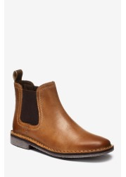 Leather Chelsea Boots Standard Fit (F)