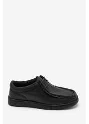 School Leather Lace-Up Shoes