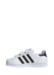 حذاء رياضي Superstar Velcro Junior من adidas Originals